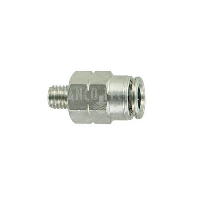 RIGHT PUSH-IN COUPLING GEK1/4 - 1/4 UNF
