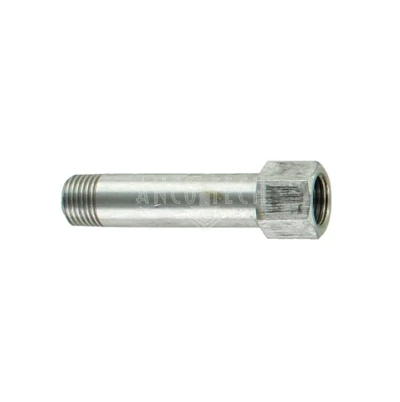 EXTENSION NIPPLE M10x1 BU X M10x1 ID L=50MM STAINLESS STEEL
