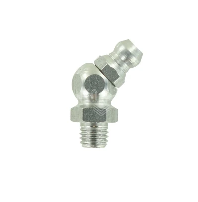 GREASE NIPPLE ANGLED 1/4UNF STAINLESS STEEL