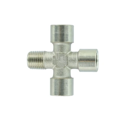 CROSS SCREW CONNECTION 1/4 BSPT x 1/4 BSP
