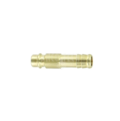 EURO INSERT NIPPLE 10MM PILLAR BRASS