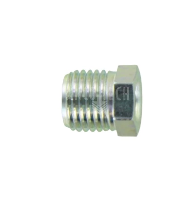 Steel union nut for 8 mm tube