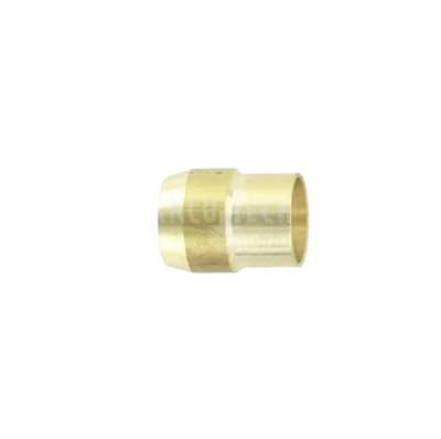 Single brass clamping ring 8 mm