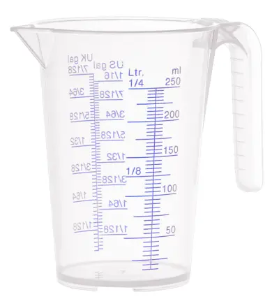 PRESSOL MAATBEKER-PP 0.25L TRANSPARANT 07060