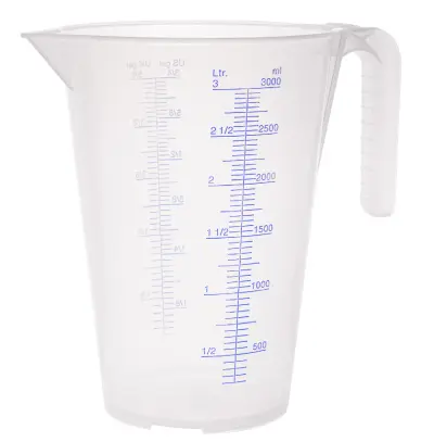 PRESSOL MAATBEKER-PP 3 L TRANSPARANT 07064