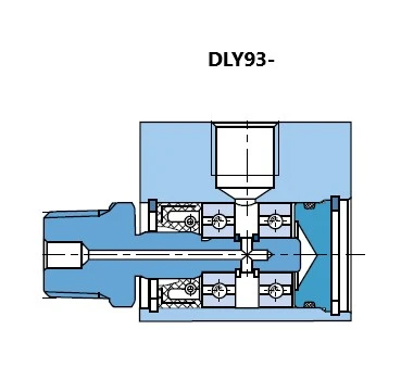 DRAAIBARE KOPPELING 1/8G HAAKS M14x1.5