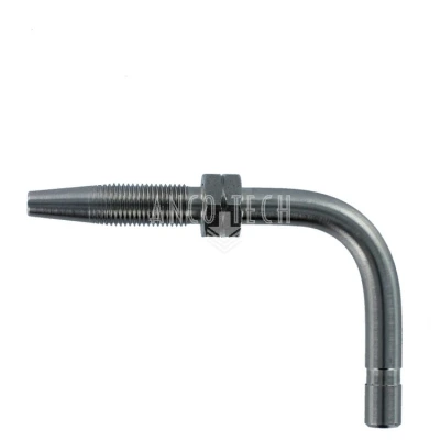 HOSE STUD SS 6MM 90° ANGLE FOR HP HOSE 8.6x4