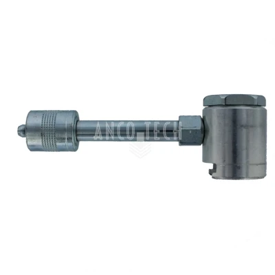 Quick-change nozzle for flat nipples 22 mm