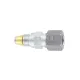 STRAIGHT CONNECTOR + CHECK VALVE SSV-D 8MM SHORT
