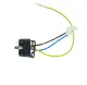 PLUG 1 + KABEL VOOR QLS301 AC MET OMVORMER
