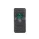 PUSH BUTTON + LAMP GREEN 24V