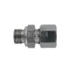 STRAIGHT CONNECTOR GE10S 3/8 BSP SS
