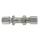 STRAIGHT BULKHEAD CONNECTOR SV6L SS
