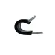 TUBE CLAMP WITH RUBBER LINING 10MM