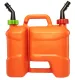 PR DUBBELE JERRYCAN VOOR BRANDSTOF 5+3L PE TUIT 21031