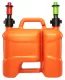 PR DUBBELE JERRYCAN VOOR BRANDSTOF 5+3L AUTO STOP 21032