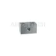 GREASE NIPPLE BLOCK 1 CONNECTION 1/4" STAINLESS STEEL