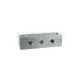 GREASE NIPPLE BLOCK 3 CONNECTIONS 1/4\" STAINLESS STEEL