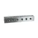 GREASE NIPPLE BLOCK 6 CONNECTIONS 1/8\" STAINLESS STEEL