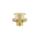 BUTTONHEAD NIPPLE 16MM 1/8" BRASS