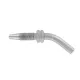 HOSE STUD EXTRA SHORT 6MM ANGLED 45° HD HOSE 8.6x4