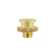 BUTTONHEAD NIPPLE 16MM M10x1 BRASS