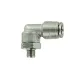 ELBOW PUSH-IN COUPLING WEDK1/4 - 1/4 UNF SWIVEL