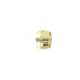 Double clamping ring 8 mm, brass