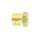 Brass union nut for 8 mm tubing