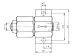 LUBRICANT FILTER  MODEL SF 1-G 1/4