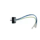 PLUG 1 + CABLE FOR P203 AC WITH SUPPLY CONDUCTOR