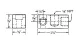 Anchor block 1/8 NPT