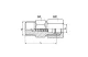 STRAIGHT CONNECTOR + CHECK VALVE VPKM 6MM