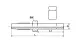 PIPE END 6MM STRAIGHT WITH SKF GROOVE