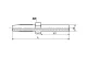 HOSE STUD EXTRA LONG 6MM STRAIGHT FOR HP HOSE 8.6x4