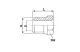 NUT STEEL 4MM TUBE