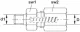 STRAIGHT CONNECTOR + CHECK VALVE 8-L FOR SSVL + BRIDGE