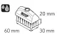 LUBRICATION BRUSH 30x60MM 1/4G