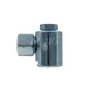 Sliding nozzle for flat grease nipples 10 mm