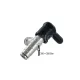 PRESSURE RELIEF VALVE 350 BAR 1/4 6MM PUSH-IN