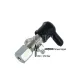 PRESSURE RELIEF VALVE 350 BAR 1/4 6MM + GREASE NIPPLE